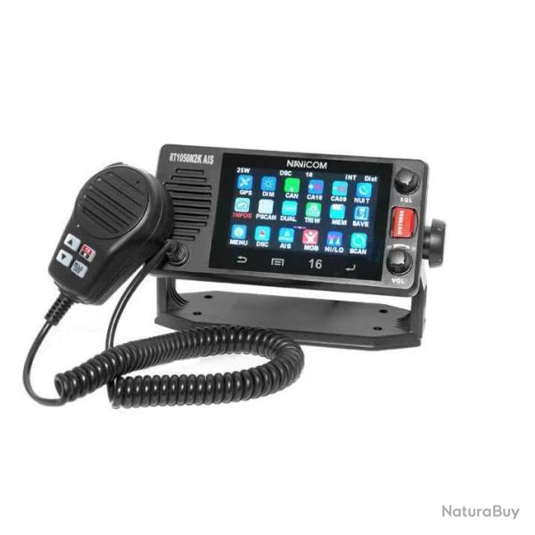 RT1050 AIS-VHF fixe 25watts, �cran tactile, NMEA2000, R�cepteur AIS