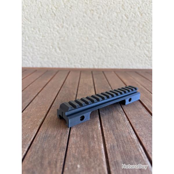 Rail Picatinny pent� 50 Moa � �jection lat�rale