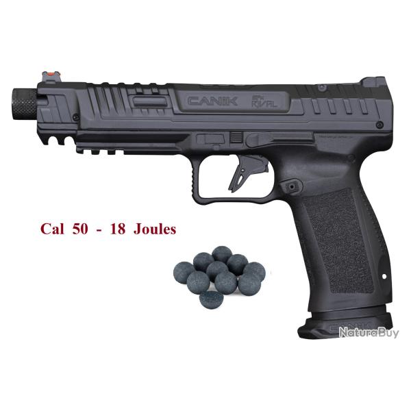 Pistolet  CANIK RIVAL  Cal 50 - 18 Joules