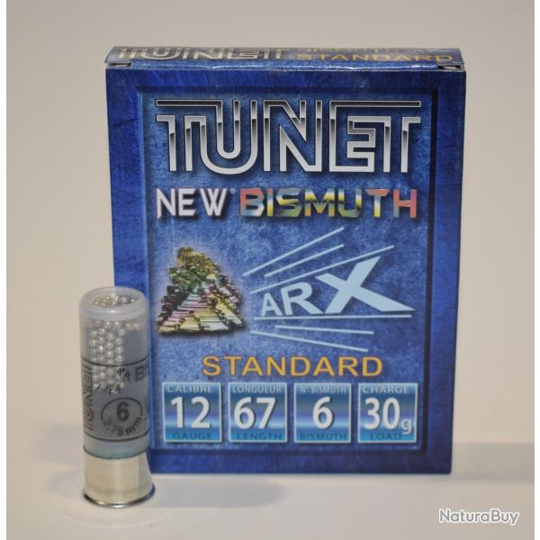 boite 10 cartouches calibre 12/67 Tunet Bismuth ARX numero 6
