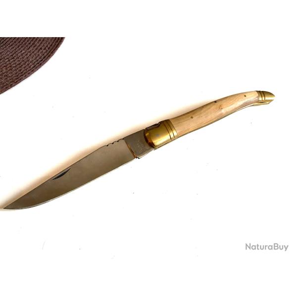 33cm Ancien trs grand Couteau de chasse pliants Laguiole (2)