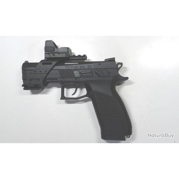 CZ P09 9x19mm ETAT NEUF + Kit DPM ressort + PR Vector Frenzy