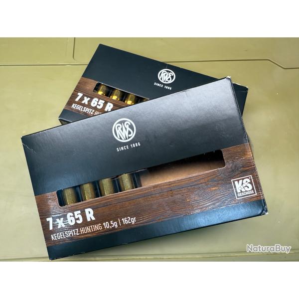 RWS KS - 7x65R - 123gr et 162gr