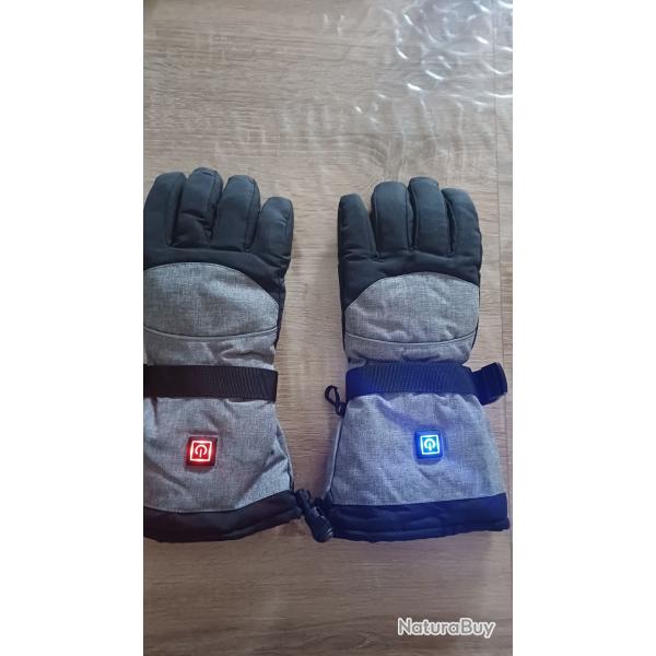 Gants chauffants