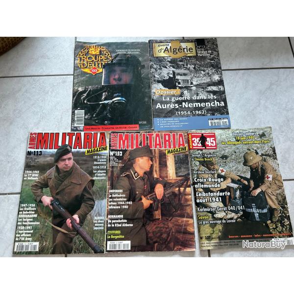 Lot ARMES MILITARIA N�113, 152- 39/45 N'227 , Troupes �lite 127-guerre D'Alg�rie