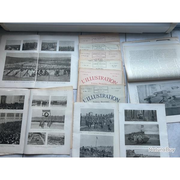 L'illustration hebdomadaire 1917, lot de 11 Numros, Rvolution Russe