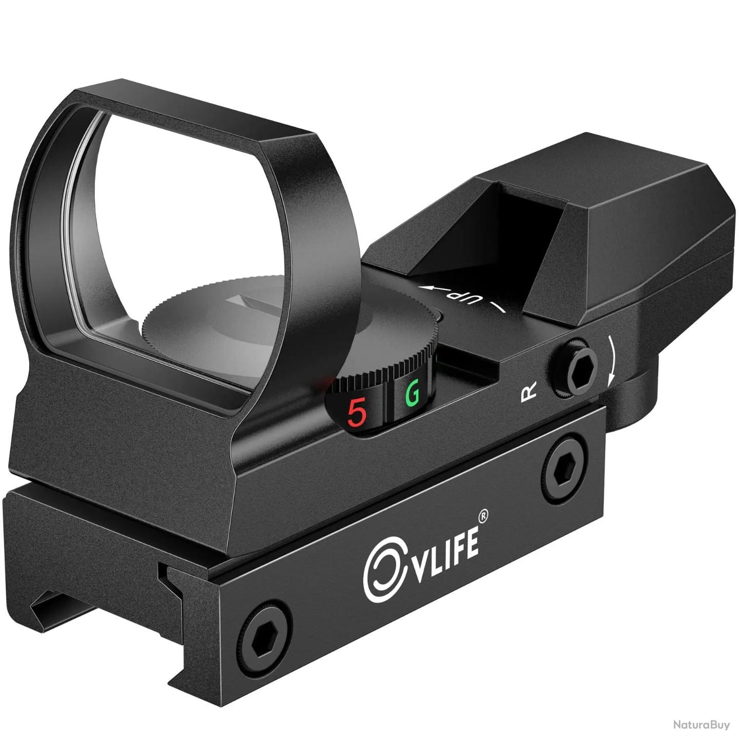 Viseur point rouge Reflex Sight 4 réticules Lancer Tactical Viseur point rouge Reflex Sight 4 réticules Lancer Tactical