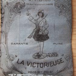 &eacute;quipement souvenir militaire 14/18 " la victorieuse " chicor&eacute;e du Nord
