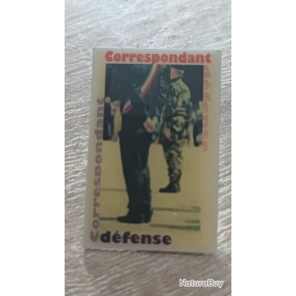 Pin s correspondant dfense