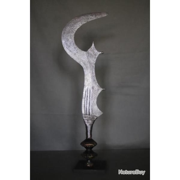 Sabre fauccile simple - Populations Ngomb, Doko... Congo RDC, 1re moiti 20me sicle (2)