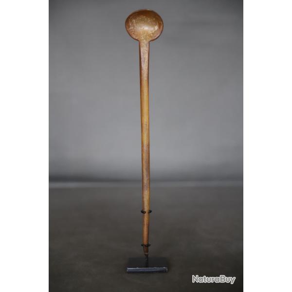 Petite cuill�re De Prestige En Corne Blonde - Abyssinie, Ethiopie, Vers 1900