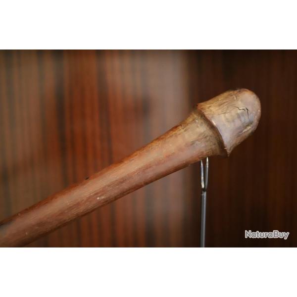 Collect�e en 1897, Massue Kanak Phallique - Oc�anie, Nouvelle Cal�donie
