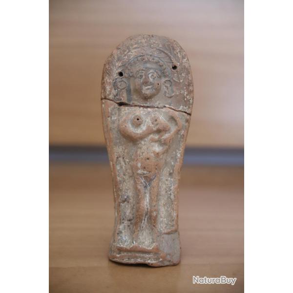 Repr�sentation en terre cuite de la d�esse Astart� - Egypte, fin de la p�riode Romaine