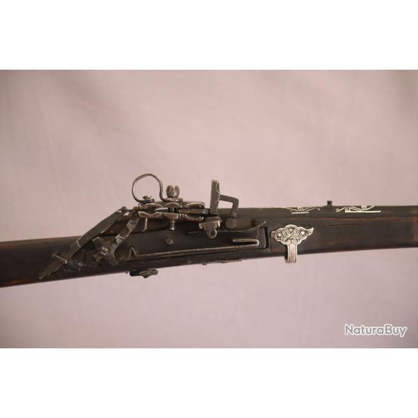 Rare fusil Mongol - Rgions de l'Himalaya, Mongolie, 18me-20me sicle