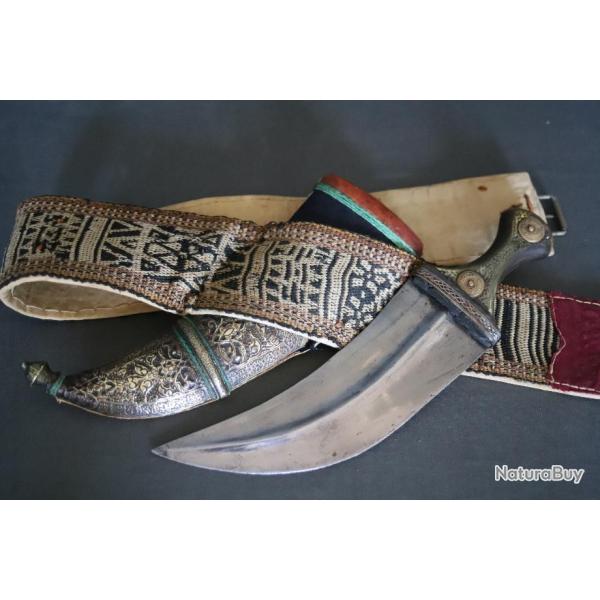 Dague jambiya - Yemen, 1�re moiti� du 20�me si�cle