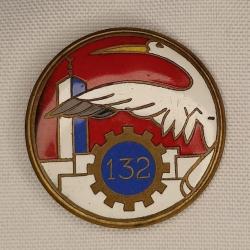 Insigne du 132&egrave;me R&eacute;giment du Train au Maroc OFSI
