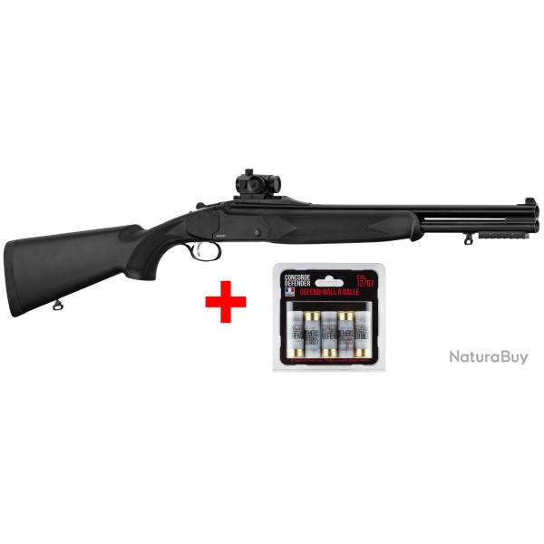 Pack tactique Fusil Slug COUNTRY ST TACTICAL Cal. 12/76 + accessoires