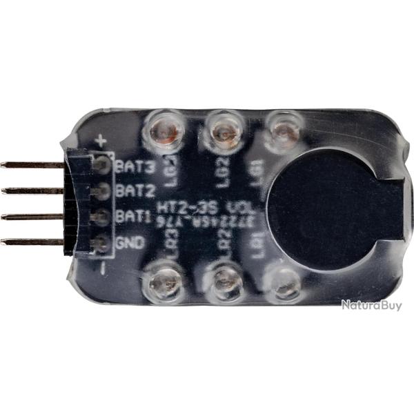 ALARME DE BATTERIE ELITE FORCE LIPO CHECKER POUR 7,4 ET 11,1 V