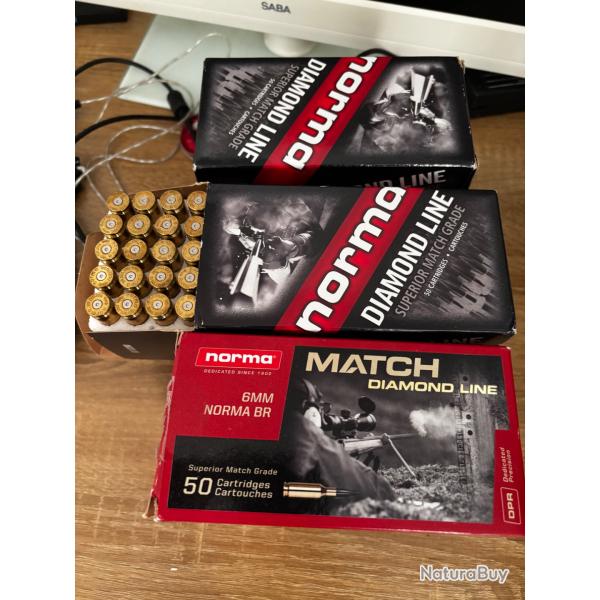 Douilles 6BR norma par 50