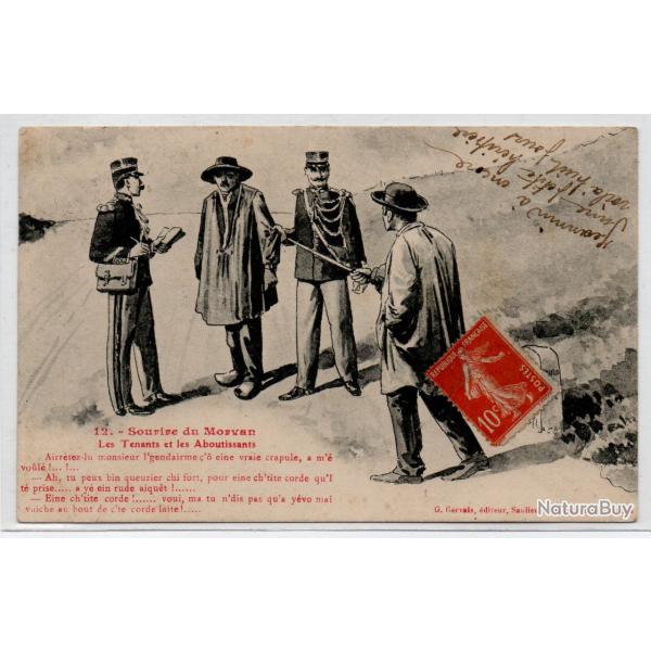 CPA - Sourire du MORVAN Les Tenants et les Aboutissants  N�1190