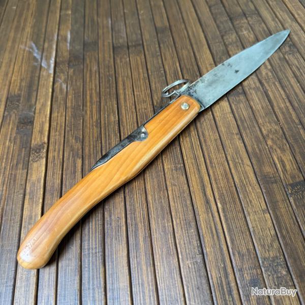 COUTEAU DE POILUS ARM FRANAISE WW1 14-18 CONTRAT MILITAIRE SIGL COUP DU RASOIR LZARD SUPERBE