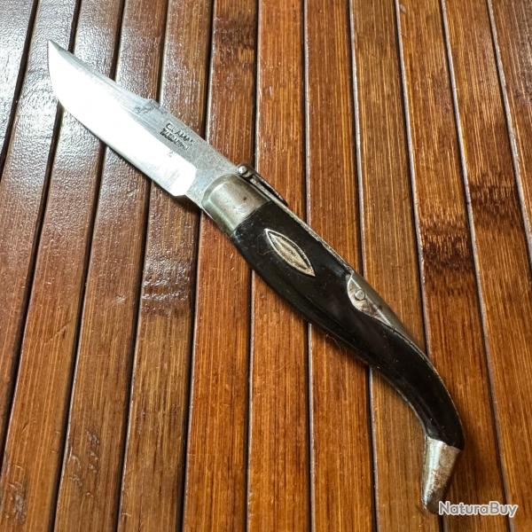 BEAU NAVAJA CATALAN A TARRAGONE ESPAGNOL DEBUT XX EME EN CORNE SIGN CLAMAS