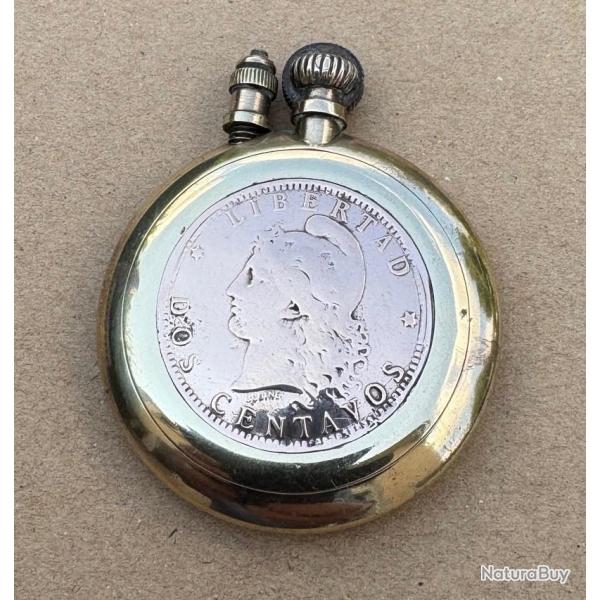 Lot objets artisanat de tranche  ww1  3 briquets  et divers