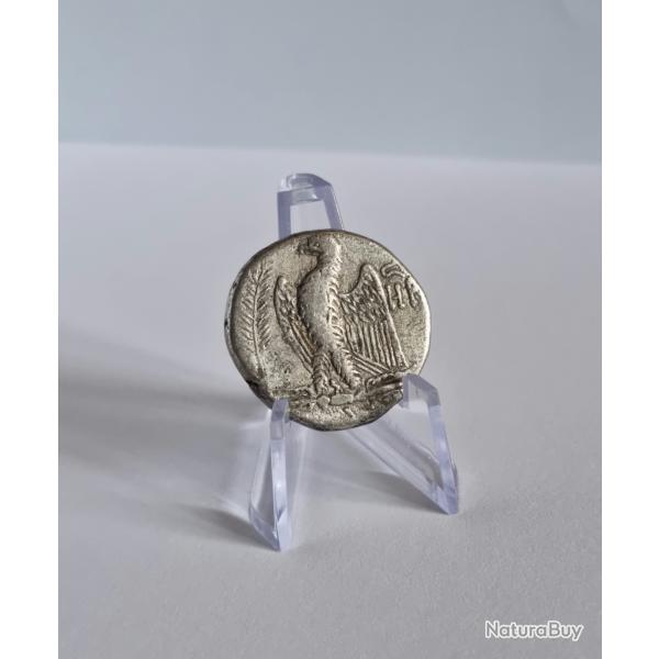 Rare Authentique Tetradrachme Argent Syro-Ph�nicien Neron Monnaie Antique
