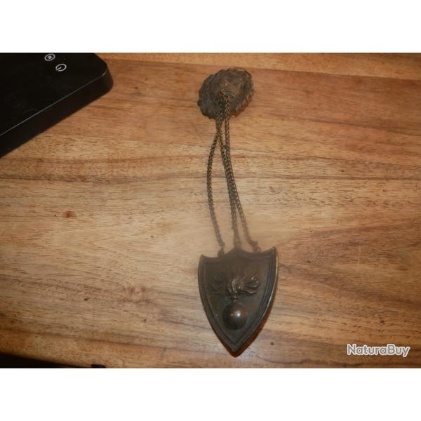 GARNITURES DE GIBERNE INFANTERIE ARTILLERIE MODELE TROISIEME REPUBLIQUE