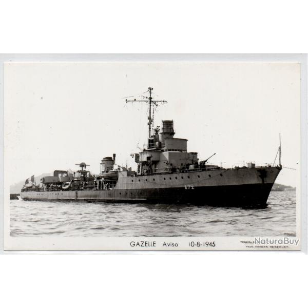 CPA - MARINE DE GUERRE - GAZELLE Aviso 10-8-1945  N�1211