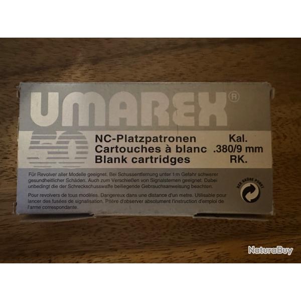 Cartouches  blanc 9mm R.K (32x50PCS)