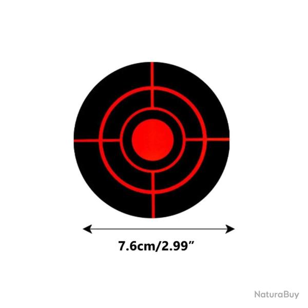 Cible r�active autocollant 200 pcs Tactical World - 200pcs A