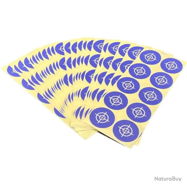 Cibles autocollantes 250 pcs Target Cam�l�on - Violet