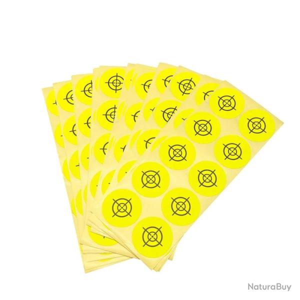 Cibles autocollantes 250 pcs Target Cam�l�on - Jaune