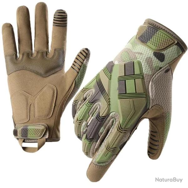 Gants tactiques Titan Tact Pro YANBIGUO - Camo / M