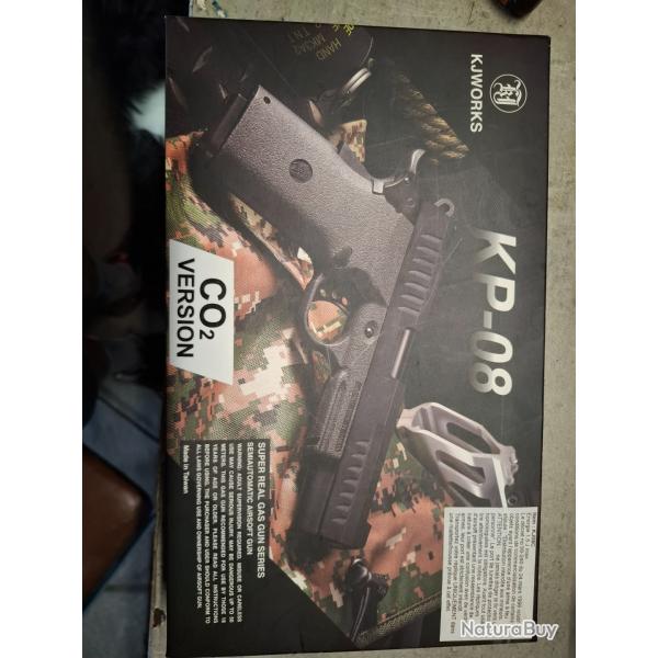 Lot airsoft avec KJWorks KP 08