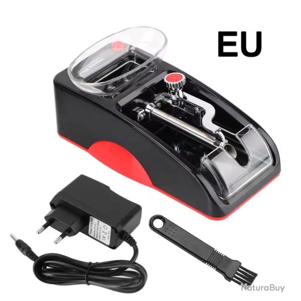 Machine  rouler lectrique - Tubeuse automatique cigarettes tabac rapide portable Rouge