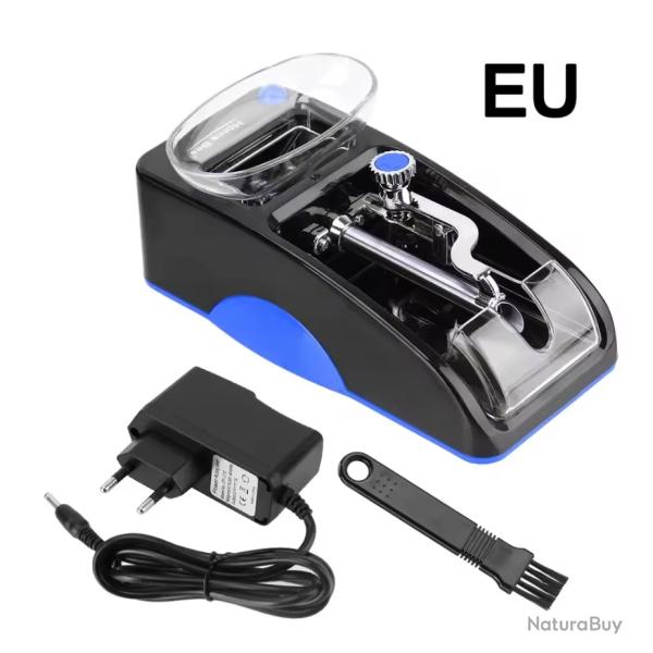 Machine  rouler lectrique - Tubeuse automatique cigarettes tabac rapide portable Bleu