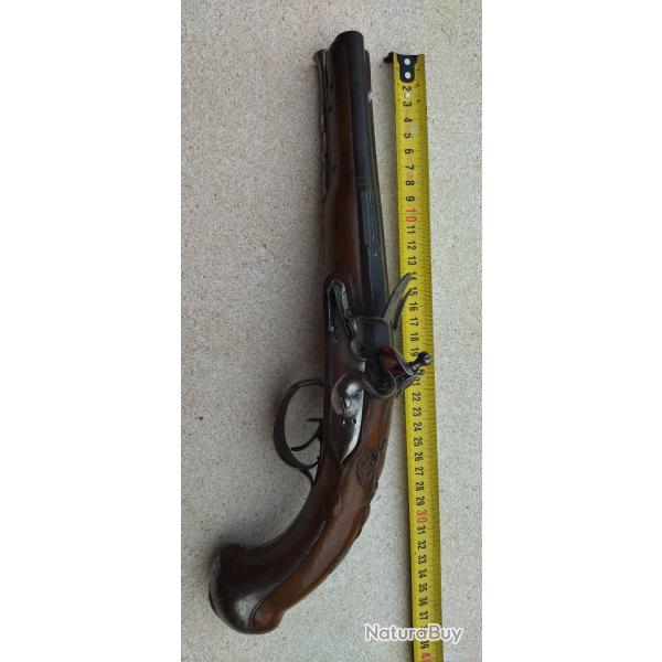 pistolet de voyage  silex