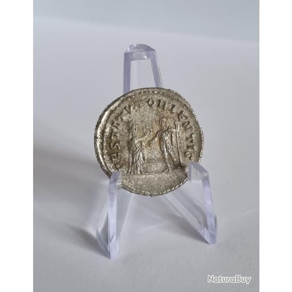 Tr�s Rare Authentique Antoninien Argent Gallien Monnaie Romaine Antique Poids Lourd