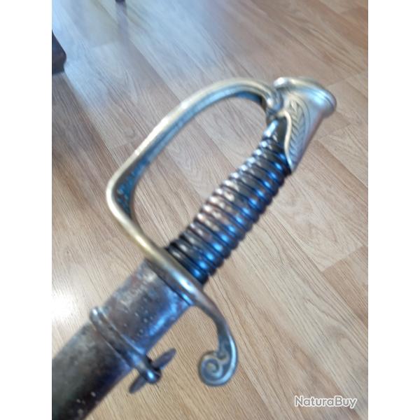 Sabre l'adjudant d'infanterie,au m�me num�ro,Mai 1878.