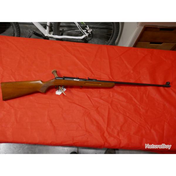 Carabine VIL-KO en 22Lr  canon filet�, crosse recoll�e chevill�e dans notre atelier