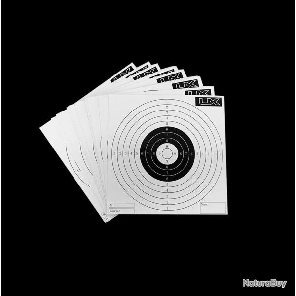 x100 cibles Umarex 14x14cm