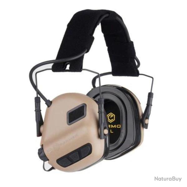 Casque Anti-bruit Earmor M31 Plus - Coyote