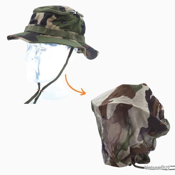 Chapeau Brousse + Moustiquaire CE
