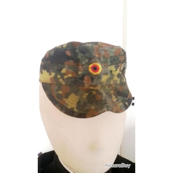 Casquette camoufle Bundeswehr 1980-90 - Taille 59
