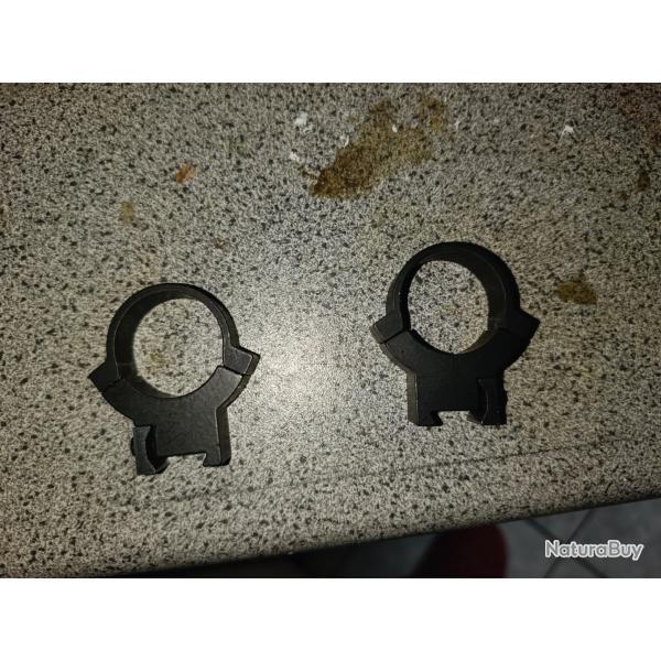 Collier  warne 25mm pour rail 11mm