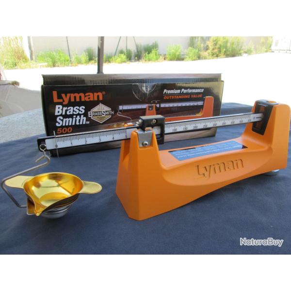 Balance a Flau Brass Smith 500 de Lyman
