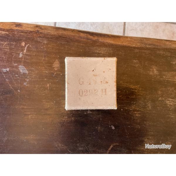 Bo�te compl�te de munitions anciennes allemandes en 410, pas de prix de r�serve