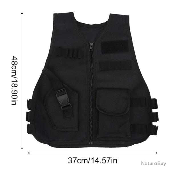 Gilet tactique enfant Recon X-One rglable - L